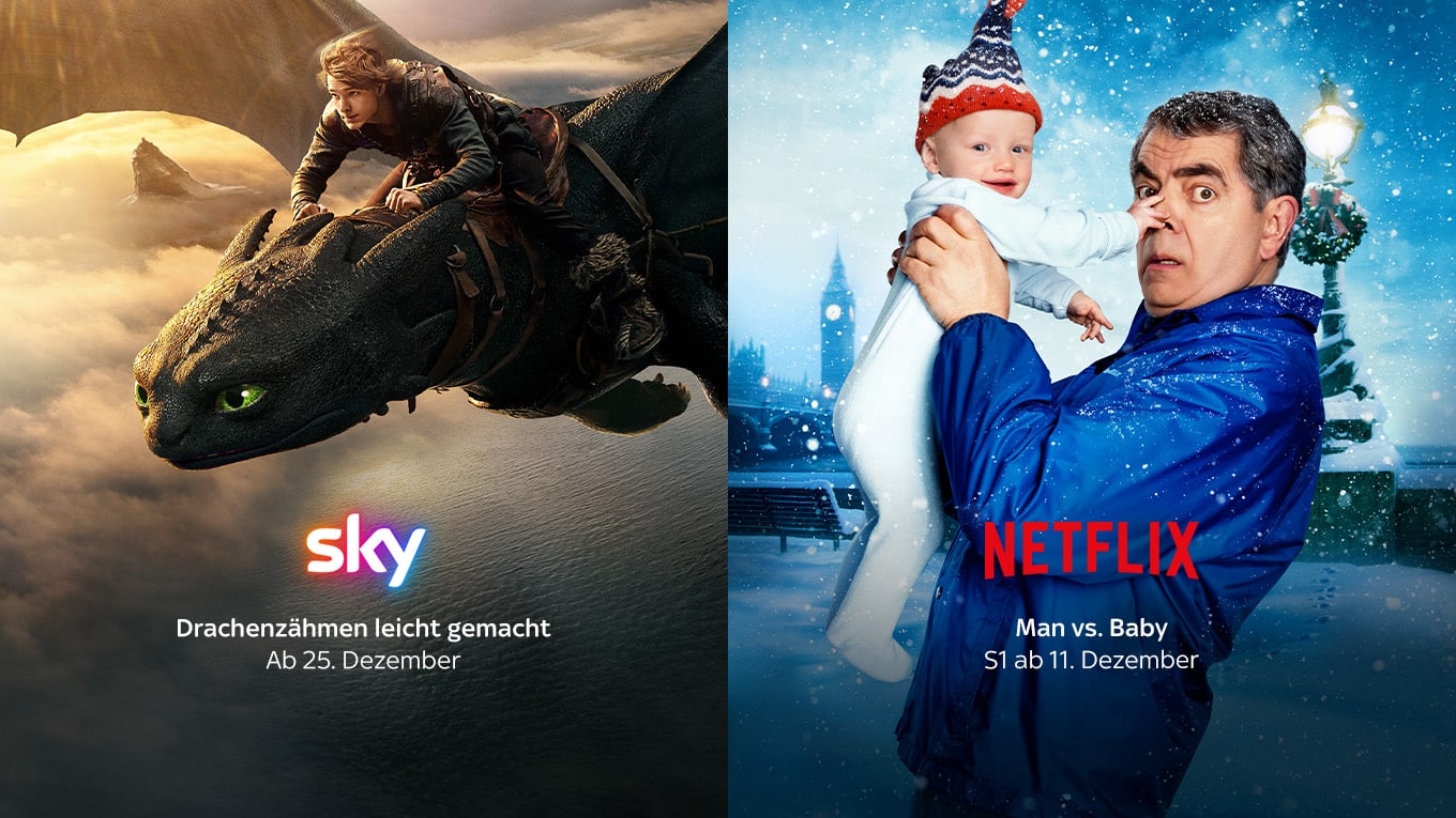 Serien von Sky und Netflix
