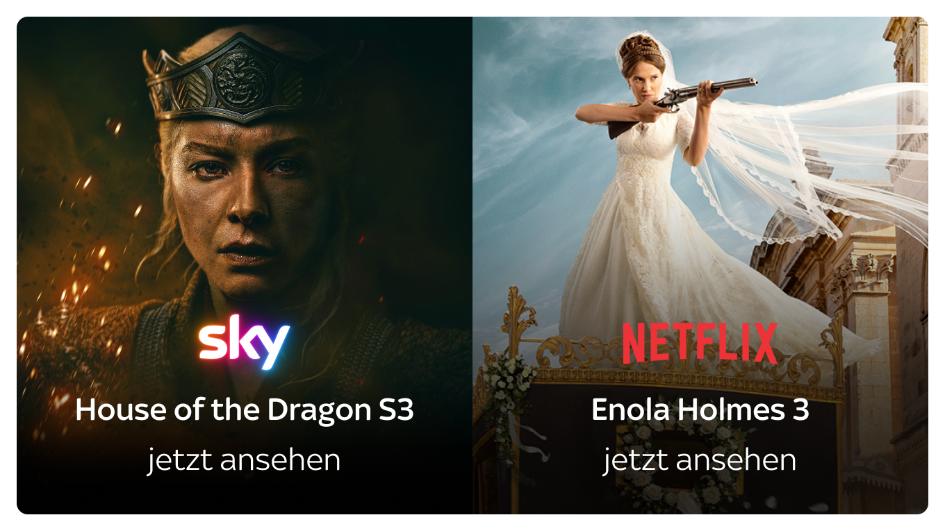 Sky Entertainment Plus inklusive Netflix