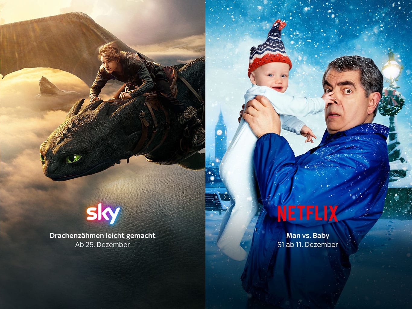 Serien von Sky und Netflix
