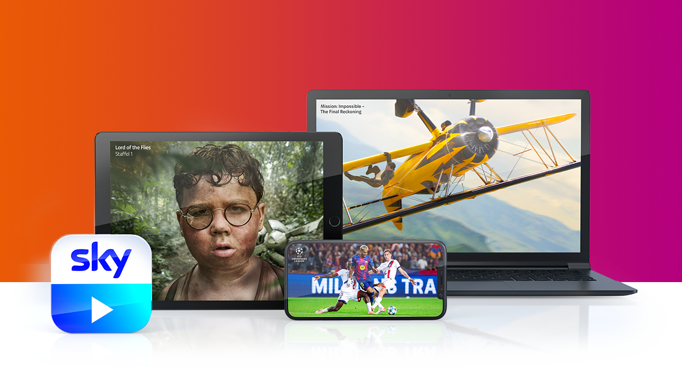 Sky Go Plus UI - 16:9