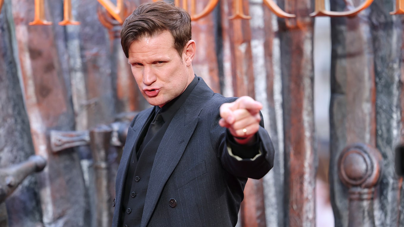 Fotot von Schauspieler Matt Smith auf der Weltpermiere von House of the Dragon Staffel 3