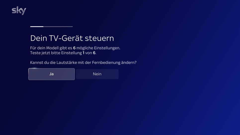 sky_stream_installation_tv_geraet_steuern_test_lautstaerke