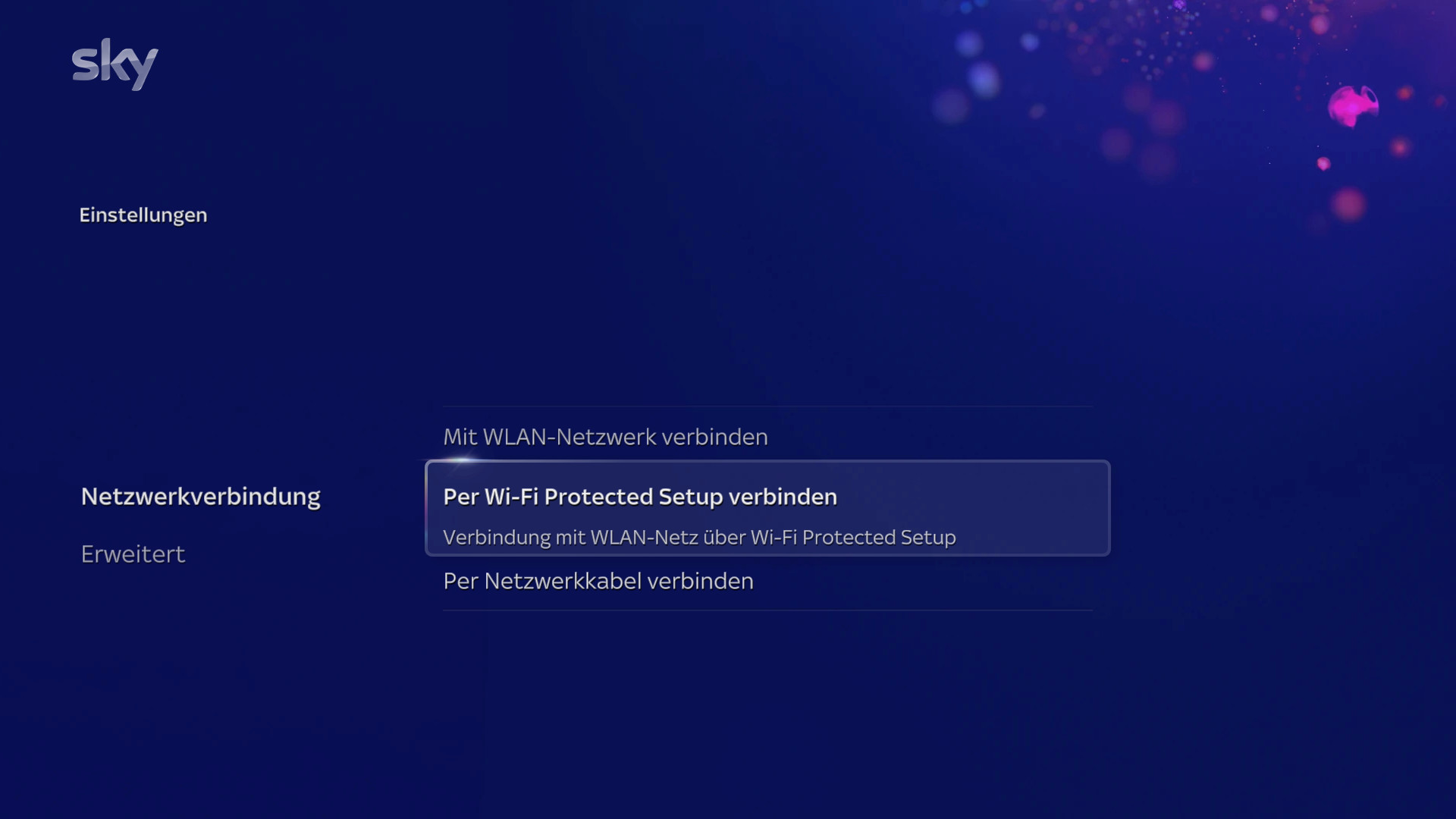 sky_stream_einstellungen_netzwerk_mit_wps_verbinden