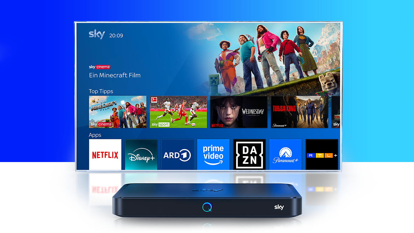 Du möchtest Sky lieber über Satellit oder Kabel erleben?