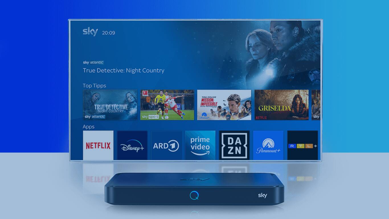 How do i watch netflix hot sale on my sky q box